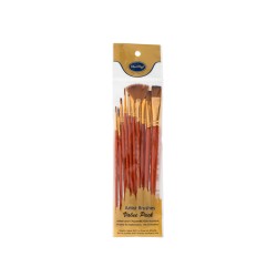 Paint brushes art set 10pcs red