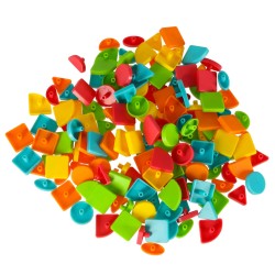 Formes géométriques de mosaïque de puzzle créatif
