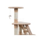 Arbre à chat pour un lit de maison d'arbre à chat 119cm
