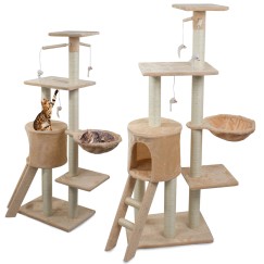 Arbre à chat pour un lit de tour d'arbre à chat 138cm
