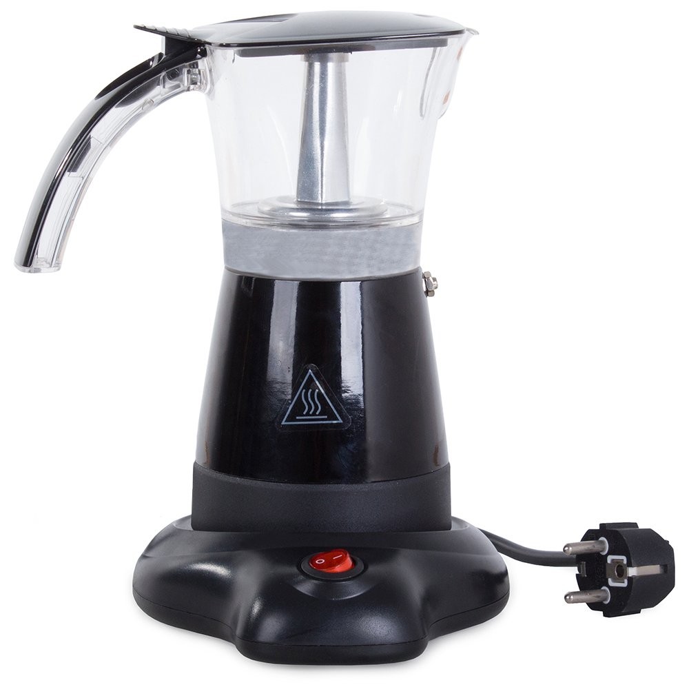Kawiarka elektryczna zaparzacz 6 kaw 300ml do kawy Kawiarka elektryczna zaparzacz 6 kaw 300ml do kawy