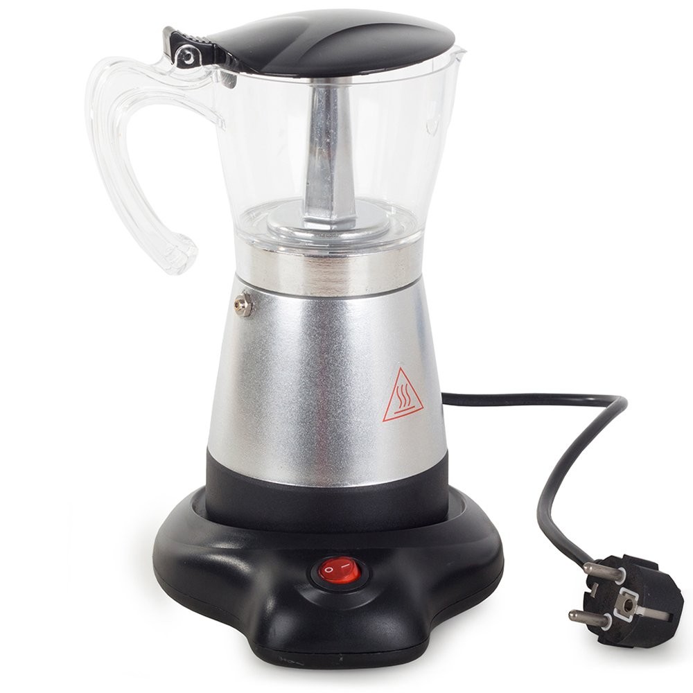 Kawiarka elektryczna zaparzacz do kawy 300ml 6 kaw Kawiarka elektryczna zaparzacz do kawy 300ml 6 kaw