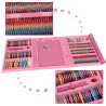 Coffret coloriage peinture en coffret 208 elements Rose