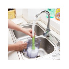 Rallonge de brosse pour robinet d'évier
