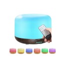 Humidificateur diffuseur aromatherapie telecommande rgb
