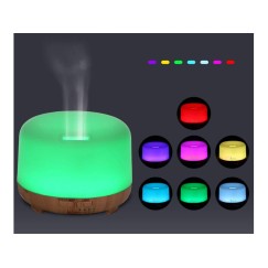 Humidificateur diffuseur aromatherapie telecommande rgb
