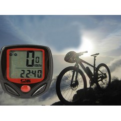 Conteur de vélo étanche 14 fonctions
