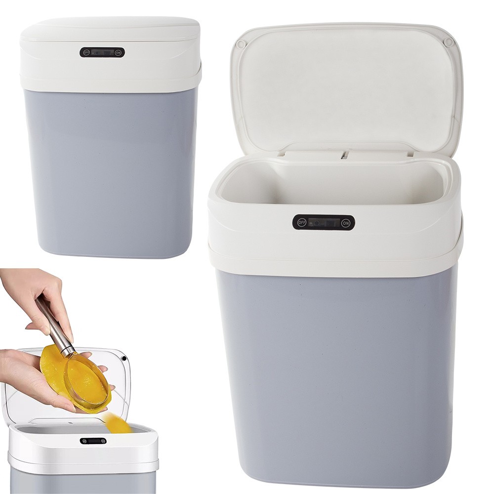 poubelle libre automatique 17l