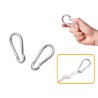 Hamac pour deux personnes 200x150 renforcé bleu+ kit de montage
