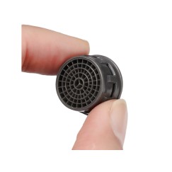 Chapeau aérateur pour robinet m24 chrome
