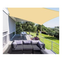 Voile d'ombrage de jardin imperméable 3x2m