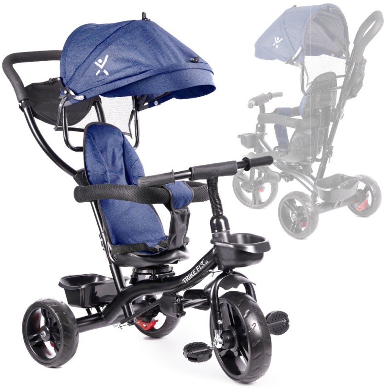 Trike Fix Lite tricycle navy blue