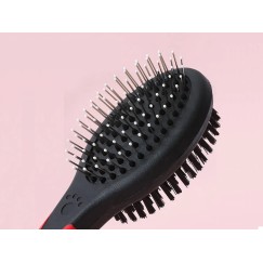 Brosse poils de chien chat doux double face
