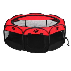Enclos pliable pour chien lit pour animal de compagnie cage pour chat grand chenil léger
