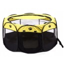 Enclos pliable pour chien lit pour animal de compagnie cage pour chat grand chenil léger

