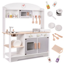 Cuisine en bois pour enfants MODERN CLASSIC+ accessoires