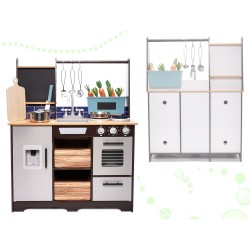 Cuisine en bois pour enfants MDF avec accessoires LOFT XXL 96cm