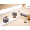 TABLE EN BOIS OUTIL BANC DE TRAVAIL POUR ENFANTS AVEC OUTILS ENSEMBLE DE BRICOLAGE BRICOLEUR