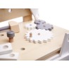 TABLE EN BOIS OUTIL BANC DE TRAVAIL POUR ENFANTS AVEC OUTILS ENSEMBLE DE BRICOLAGE BRICOLEUR