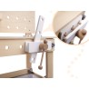 TABLE EN BOIS OUTIL BANC DE TRAVAIL POUR ENFANTS AVEC OUTILS ENSEMBLE DE BRICOLAGE BRICOLEUR
