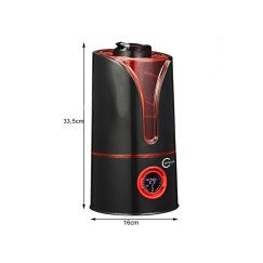 Diffuseur de parfum humidificateur d'air aromatherapie ultrasonique led timer
