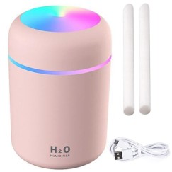 Mini humidificateur d'air diffuseur d'aromatherapie brume usb rgb
