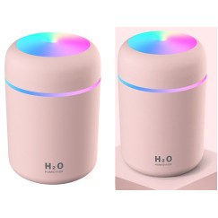Mini humidificateur d'air diffuseur d'aromatherapie brume usb rgb
