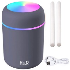 Mini humidificateur d'air diffuseur d'aromatherapie brume usb rgb
