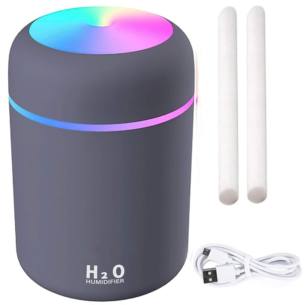 Mini humidificateur d'air diffuseur d'aromatherapie brume usb rgb
