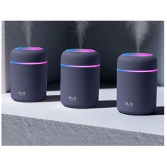 Mini humidificateur d'air diffuseur d'aromatherapie brume usb rgb
