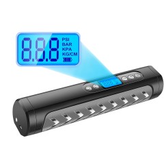 Pompka akumulatorowa do roweru samochodu kompresor elektryczny 10 bar lcd