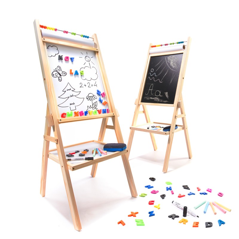 Magnetic chalkboard abacus paper chalk letters free of charge