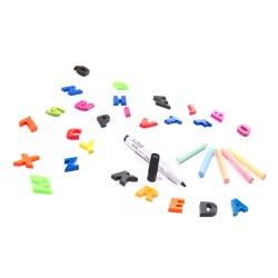 Magnetic chalkboard abacus paper chalk letters free of charge