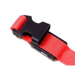 Obroża świecąca w ciemności led dla psa i kota regulowana regulacja 59cm
