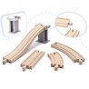 Wooden train car track + 70el