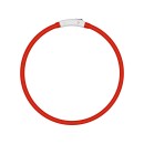 Obroża świecąca led dla psa i kota wodoodprna regulowana regulacja 47cm usb