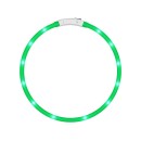 Obroża świecąca led dla psa i kota wodoodprna regulowana regulacja 47cm usb