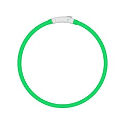 Obroża świecąca led dla psa i kota wodoodprna regulowana regulacja 47cm usb