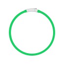 Obroża świecąca led dla psa i kota wodoodprna regulowana regulacja 47cm usb