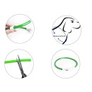 Obroża świecąca led dla psa i kota wodoodprna regulowana regulacja 47cm usb