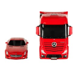 RC car 1:26 Mercedes-Benz Actros red