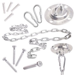 Ceiling mount hammock swing hook chain 200kg