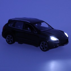 Voiture RC Rastar 42900 Porsche Cayenne Turbo 1:14 noir
