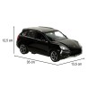 Voiture RC Rastar 42900 Porsche Cayenne Turbo 1:14 noir
