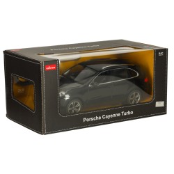 Voiture RC Rastar 42900 Porsche Cayenne Turbo 1:14 noir
