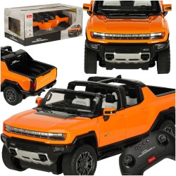 Voiture RC Rastar 93000 Hummer EV 1:16 orange
