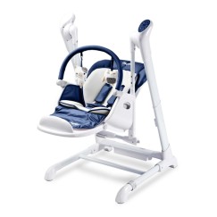 CHAISE HAUTE + BALANÇOIRE INDIGO MARINE
