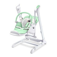 CHAISE HAUTE + BALANÇOIRE INDIGO MINT
