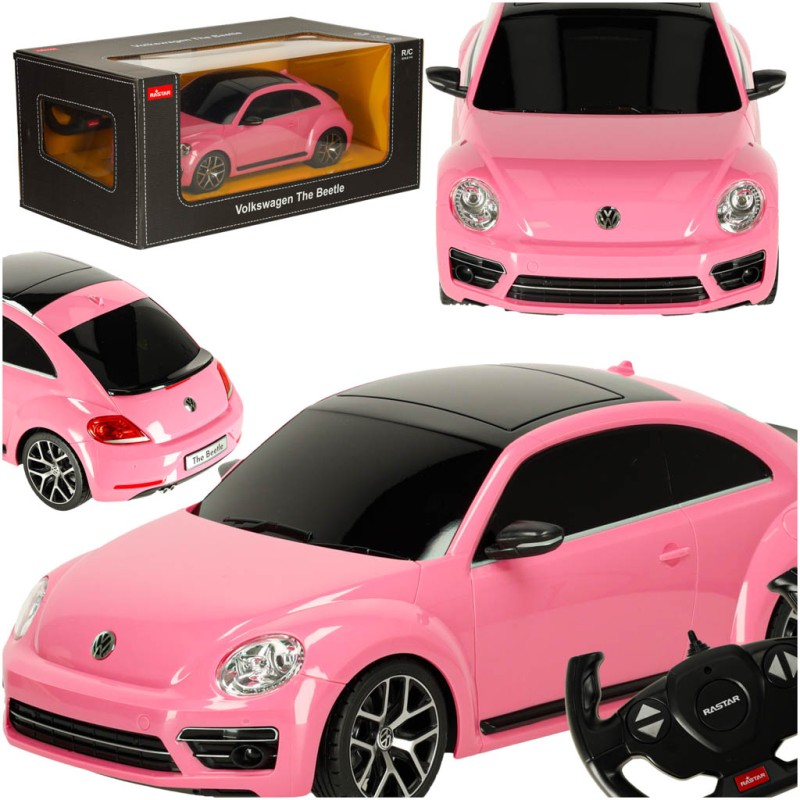 Voiture RC Rastar 78000 Volkswagen Beetle 1:14 rose
