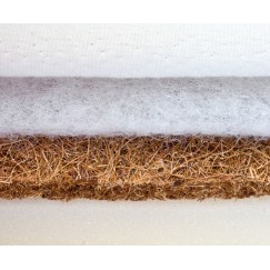 MATELAS EN MOUSSE DE NOIX DE COCO 140×70 (9CM) 
